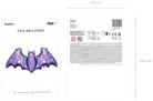 Fledermaus Folienballon Lila 1,19m 5