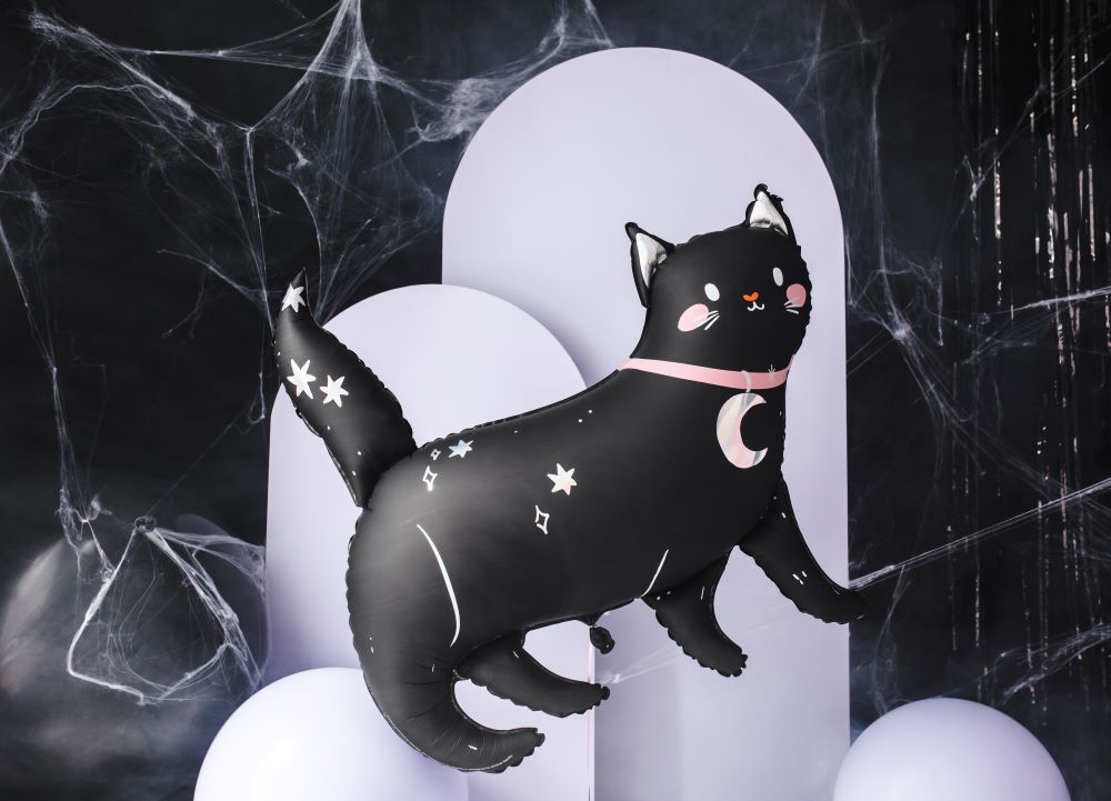 Folienballon schwarze Katze 81cm 1