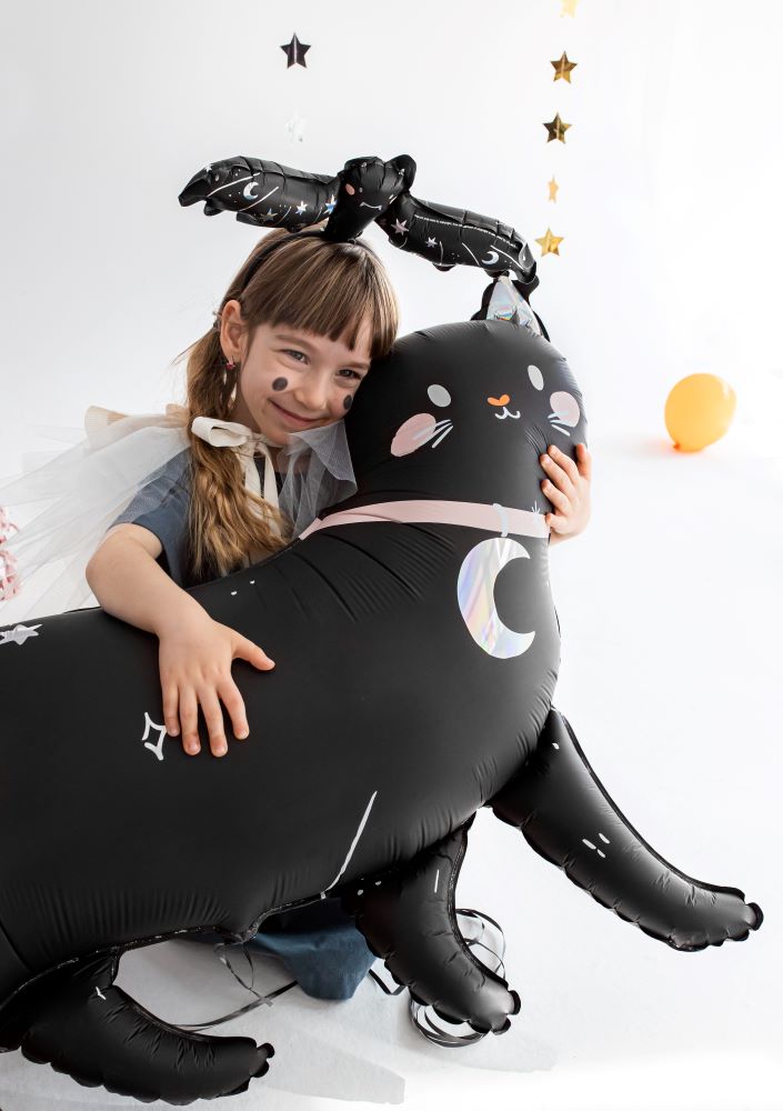Folienballon schwarze Katze 81cm 4