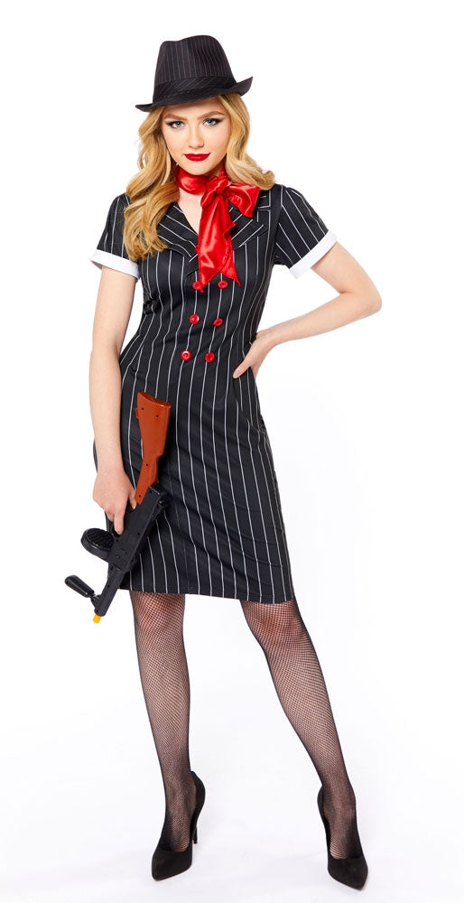 Gangster Lady Norma Jane Damenkostüm - 3