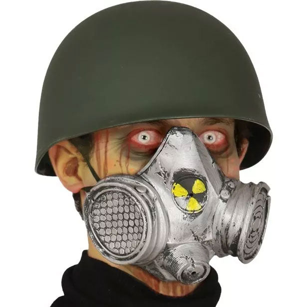Horror Zombie Latex Gasmaske - 1