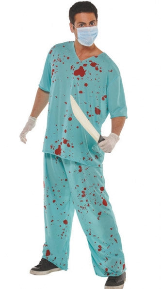 Horror OP-Chirurgen Kostüm für Herren - 1