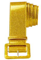 Goldener Glitzer Gürtel - 1
