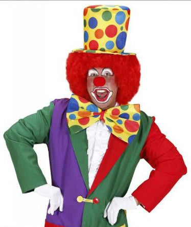 Riesengroße bunte Clown Fliege - 2