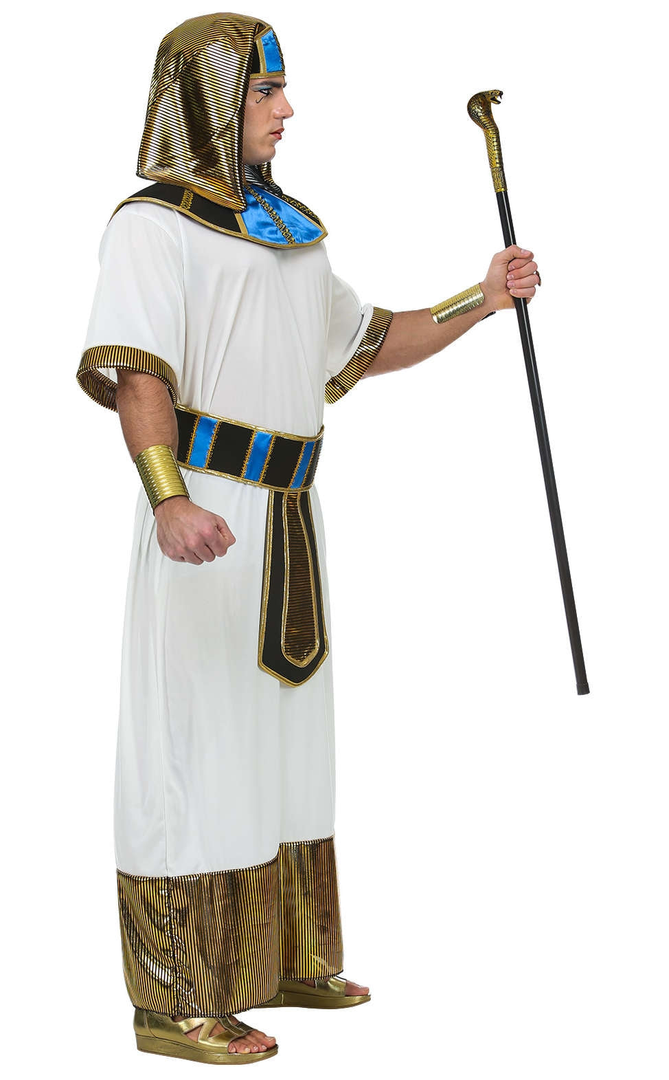Ägyptischer König blue Pharaoh Kostüm - 2