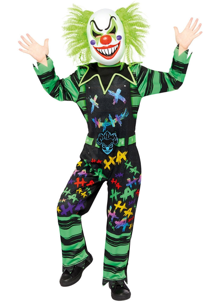Gruseliger HaHa Clown Kinderkostüm - 1