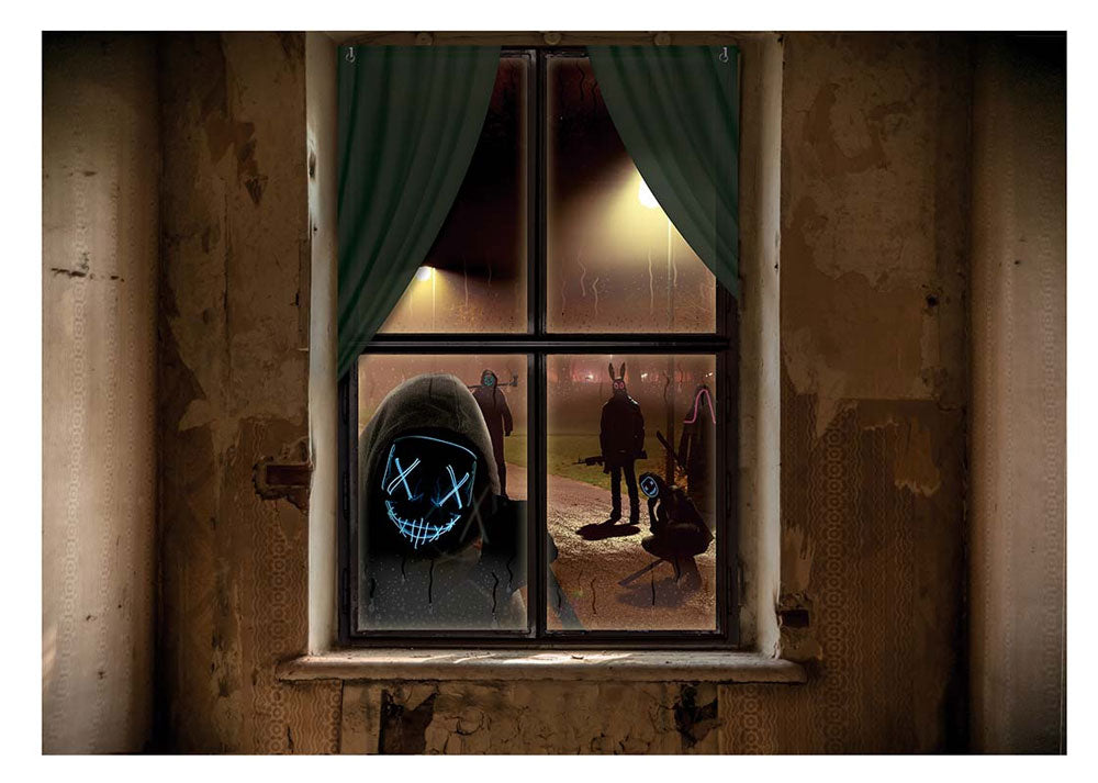 Halloween Horror-Fensterbild 80cm x 1,2m 2