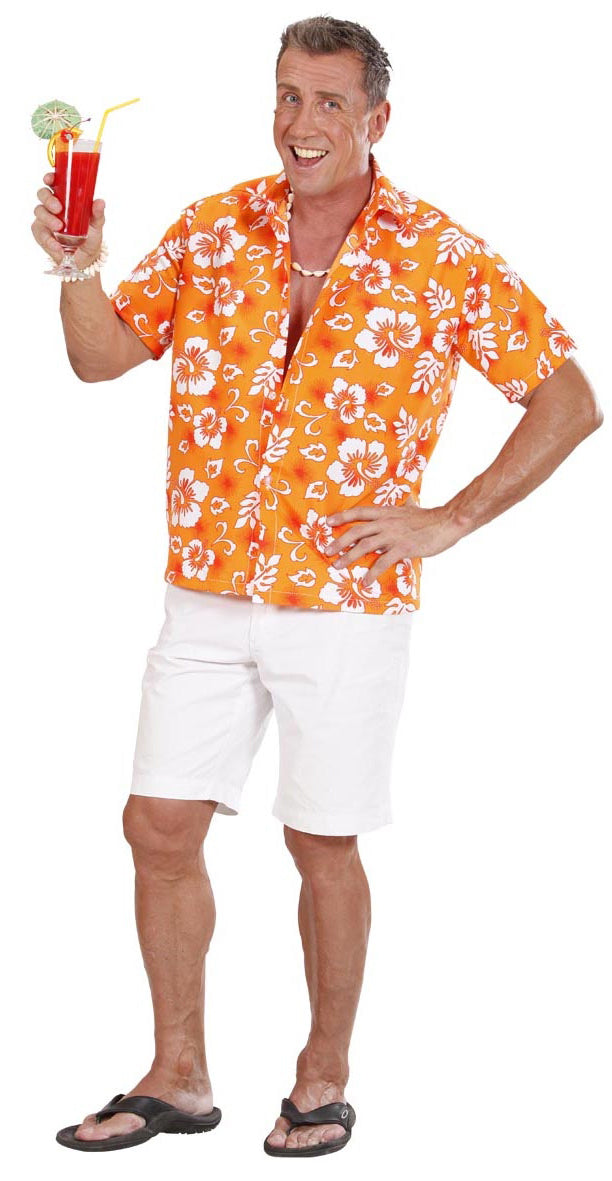 Hawaiihemd Maui orange  - 1