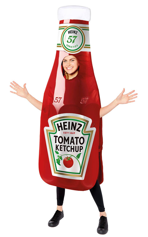 Heinz Ketchup Flasche Kostüm unsiex - 2