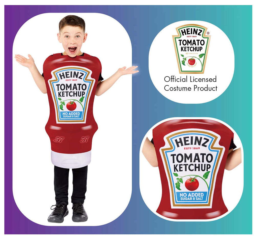Heinz Ketchup Flasche Kinderkostüm - 3