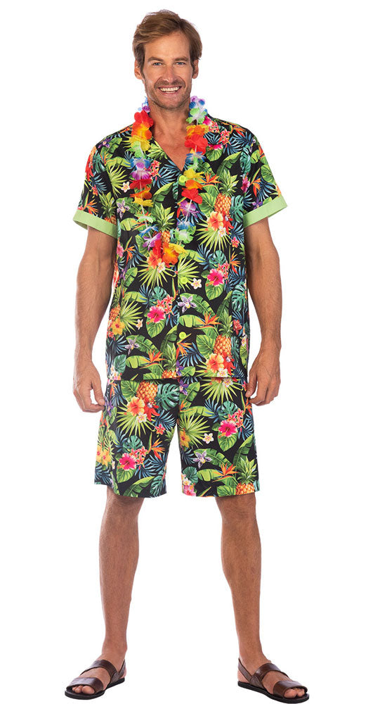 Tropical Hawaii Set Kostüm für Herren - 3