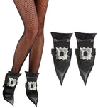 Hexen Schuhüberzieher Leder-Look - 1