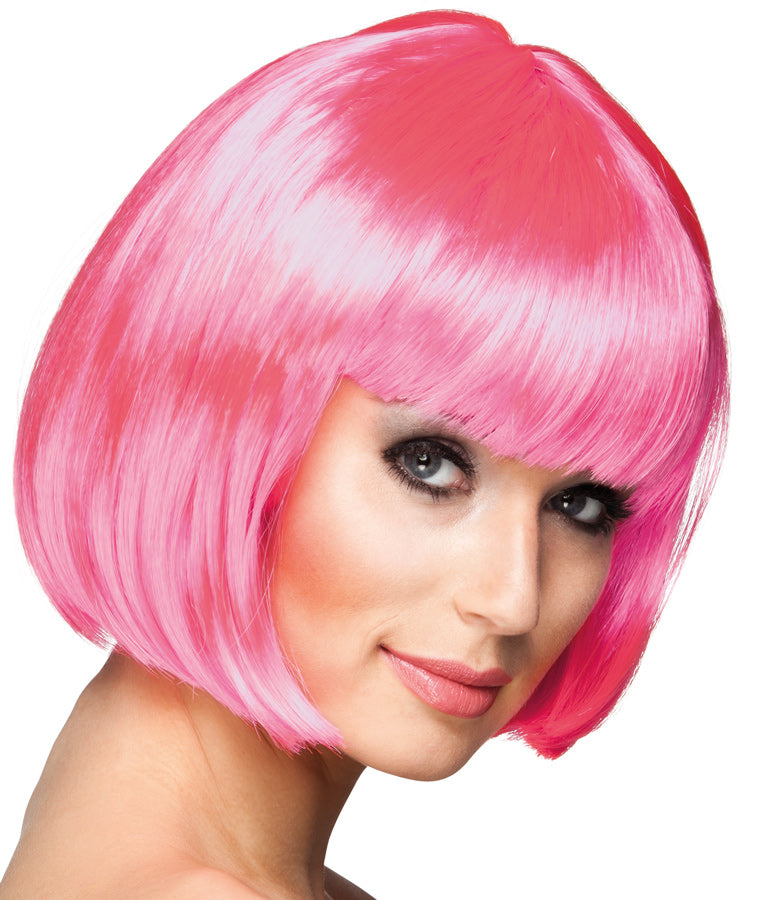 Jelly Belly Party Perücke light pink - 1