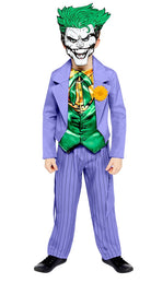 Joker Comic Kostüm für Kinder - 1