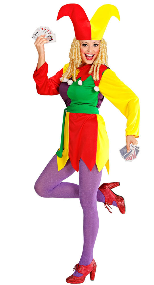 Witziges Hofnarr Kostüm für Damen - 3
