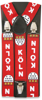 Köln Hosenträger mit Wappen Deluxe - 1