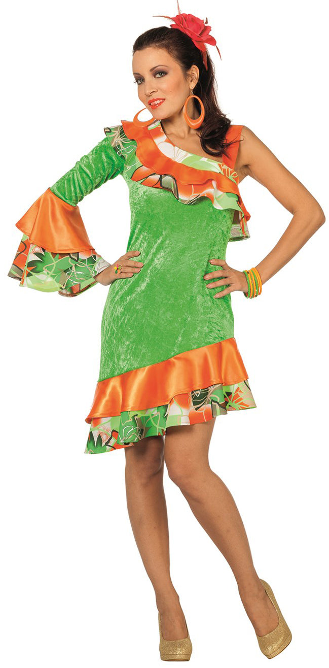 Karibik Girl Samba Tänzerin Kostüm - 1