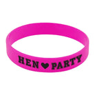 Ladies Night Hen Party Gummi Armaband Pink 1