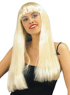 Lisa Langhaar Perücke mit Pony blond für Damen  - 1