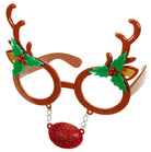 Lustige Rudi Rentier Brille - 1