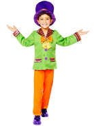 Buntes Hutmacher Kostüm für Jungen - 1