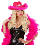 Marabou Cowgirl Hut mit Diadem - 2