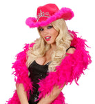 Marabou Cowgirl Hut mit Diadem - 3