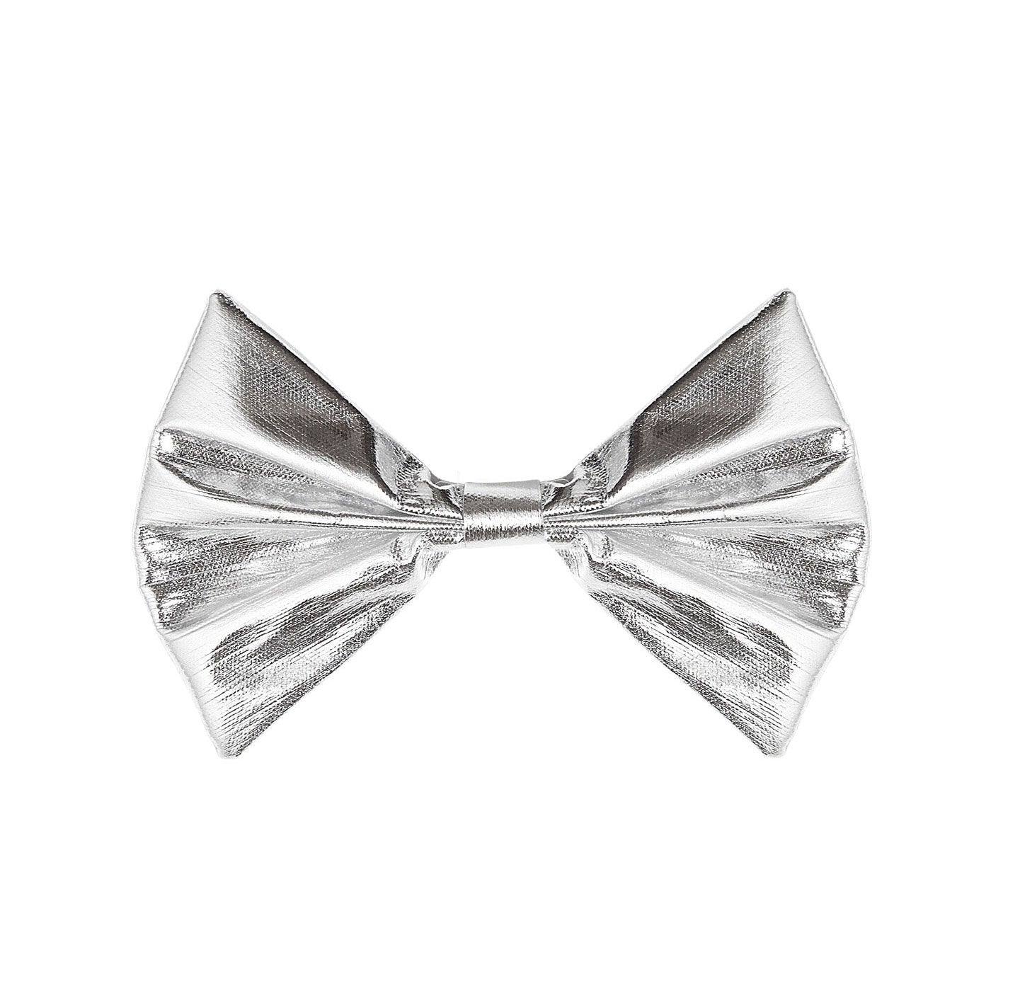 Metallic Fliege silber - 1