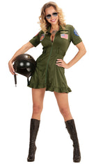 Militär Fliegerlady Damenkostüm  3