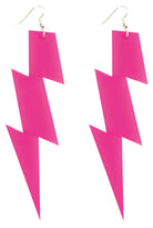 Neon Flash Ohrringe pink - 2