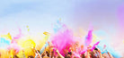 Neon Grünes Holi Effekt Pulver 2