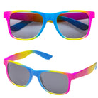 Neon Regenbogenbrille - 1