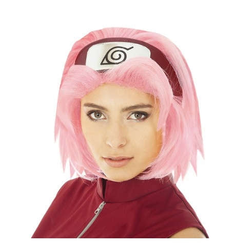 Sakura Haruno Perücke für Erwachsene - 1