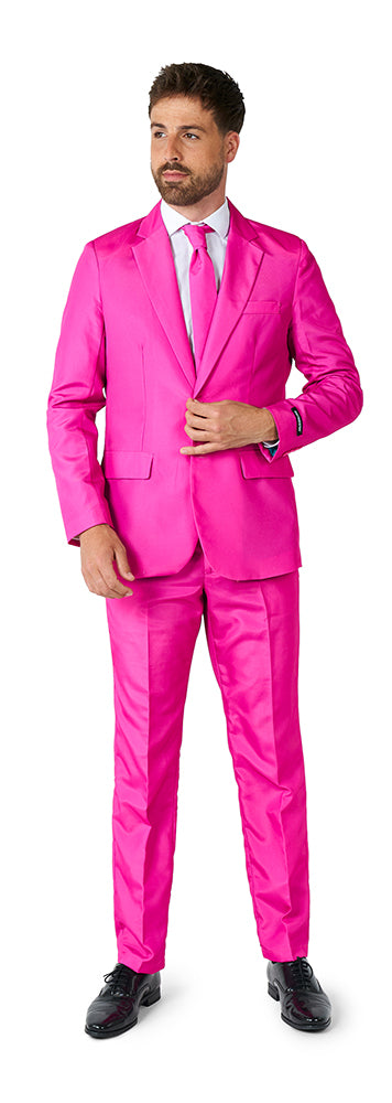 Suitmeister Solid Pink Anzug - 1
