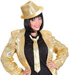 Pailletten-Hut gold - 4