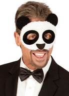 Panda Plüsch Maske für Damen und Herren - 1