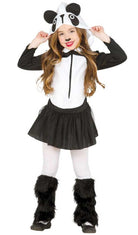 Pandie Panda Girl Kostüm für Mädchen - 1