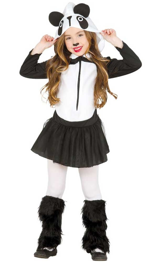 Pandie Panda Girl Kostüm für Mädchen - 1