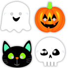 8 Halloween and Friends Pappmasken - 1