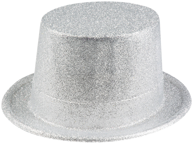 Party Glitter Hut silber - 2