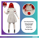 Vintage Pennywise Kostüm für Damen - 3