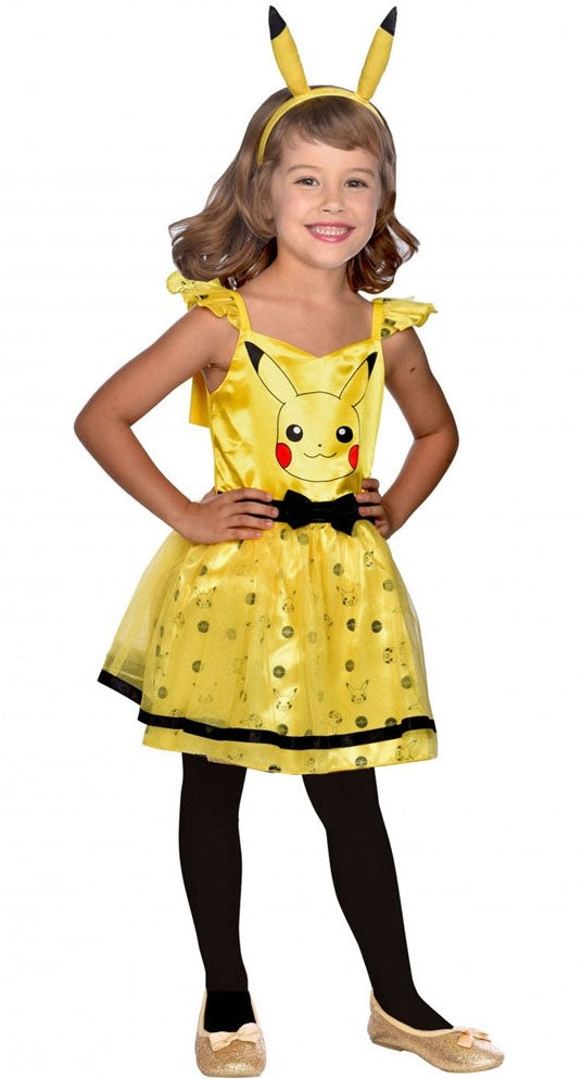 Pokemon Pikachu Mädchenkostüm - 1