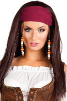 Piraten Perücke mit Bandana für Damen - 2