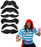 Piratenbärte Set 6-teilig - 1