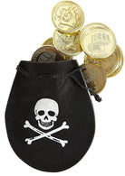 Piratentasche mit 12 Dublonen - 1