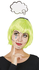 Pop Art Denkblasen Haarreif - 1