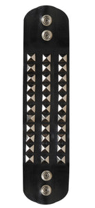 Punkrocker Nietenarmband dreireihig - 1