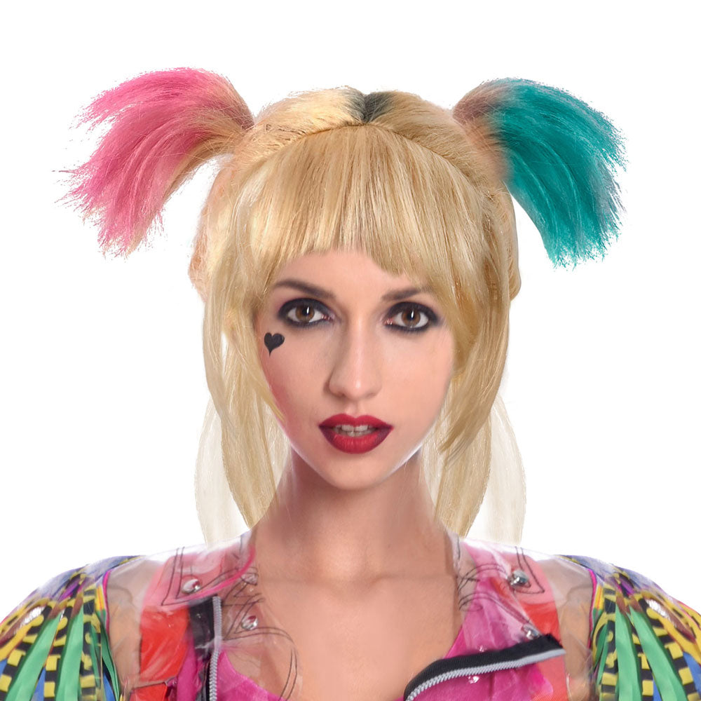 Harley Quinn Zopfperücke - 1