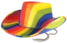Regenbogenmuster Cowboyhut 1