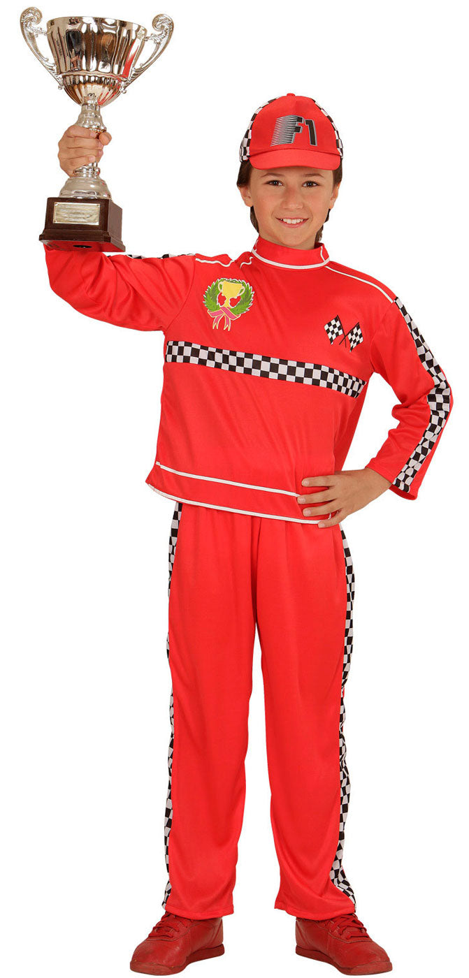 Rennfahrer Nico Kinderkostüm - 1